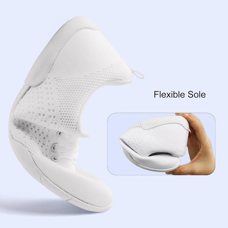 ARCLIBER Cheer Shoes Women White Dance Shoes,Cheerleading Sports Training Athletic Tennis Comfortable Shoes - Image 3